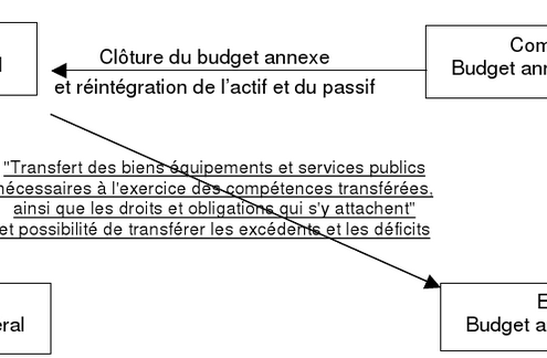 Schéma de transfert budgétaire des SPIC - EXFILO